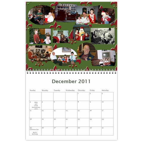 Frank s Calendar By Linda Mantor James Dec 2011