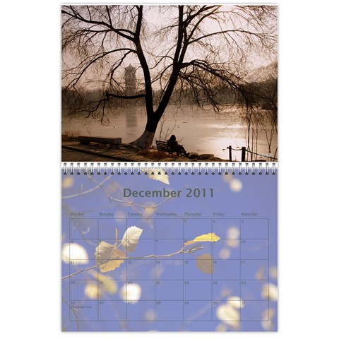 2011 Calendar Design#2 By Lisi Cai Dec 2011