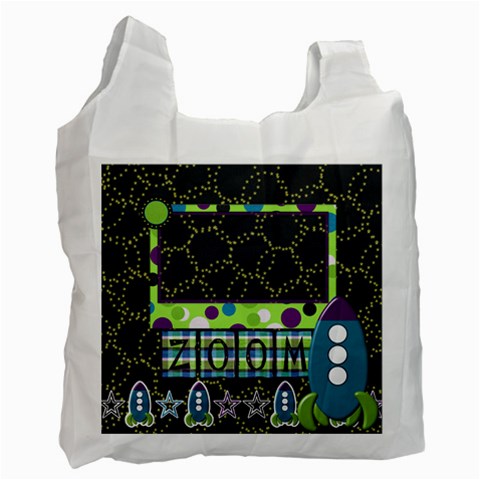 Space Story Recycle Bag 1 By Lisa Minor Front