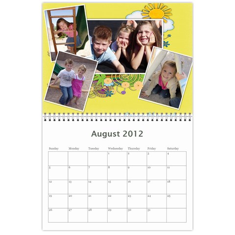 2012 Calendar By Jocey Aug 2012