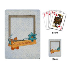 Hello Sunshine-playing cards - Playing Cards Single Design (Rectangle)