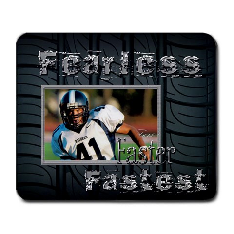Fearless Mousepad By Charlotte Young Front