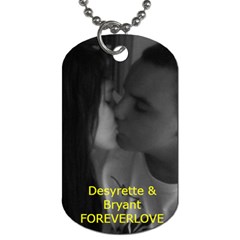 1 year anniversary - Dog Tag (Two Sides)