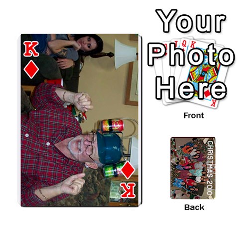 King Christmas 2010 Cards  By Cheri Front - DiamondK