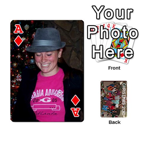 Ace Christmas 2010 Cards  By Cheri Front - DiamondA