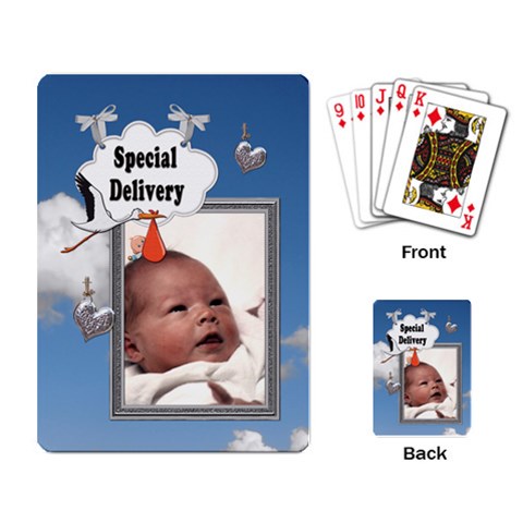 Special Delivery Playing Cards By Lil Back