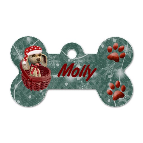Furbabies Bone Dogtag By Kdesigns Front