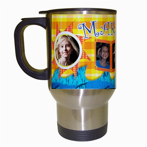 Makayla Summer Travel Mug By Danielle Christiansen Left