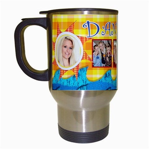 Danielle Travel Mug By Danielle Christiansen Left