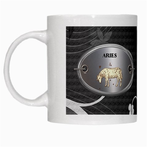 Aries Zodiac Mug By Lil Left