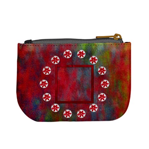 Tye Dyed Coin Bag 2 By Lisa Minor Back