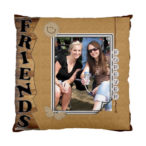 Friends Cushion Cover (2 Sides) By Lil Front