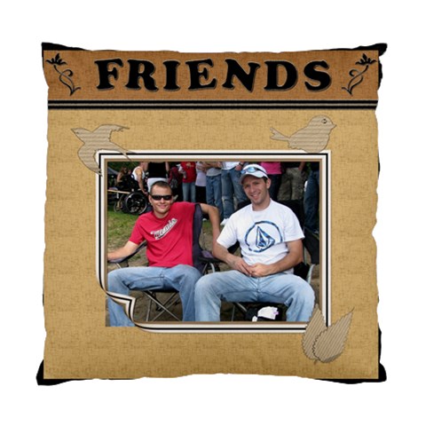 Friends Cushion Cover (2 Sides) By Lil Back