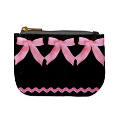 black & pink coin - Mini Coin Purse