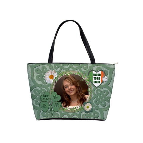 Proud To Be Irish Classic Shoulder Handbag By Lil Front