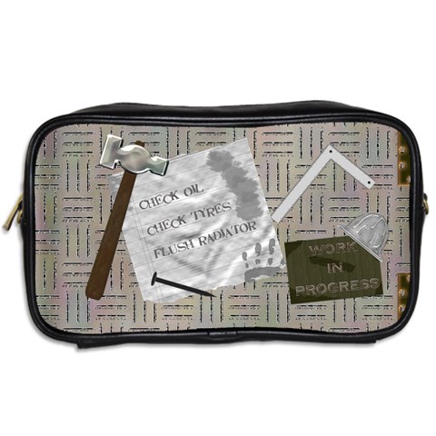 Manthing1 Toiletries Bag By Kdesigns Back
