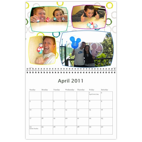 2011 Calendar By Marissa Eddy Apr 2011