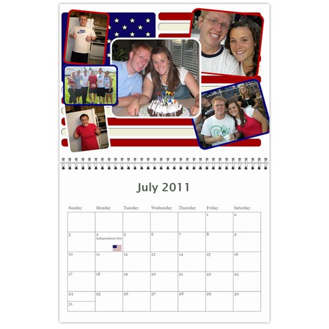 2011 Calendar By Marissa Eddy Jul 2011