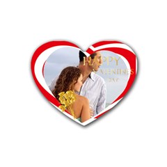 Love  - Rubber Coaster (Heart)