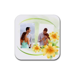 love flower - Rubber Coaster (Square)