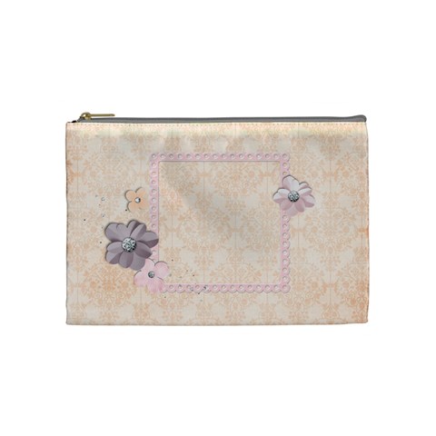 Angel Eyes Cosmetic Bag (m) By Mikki Front