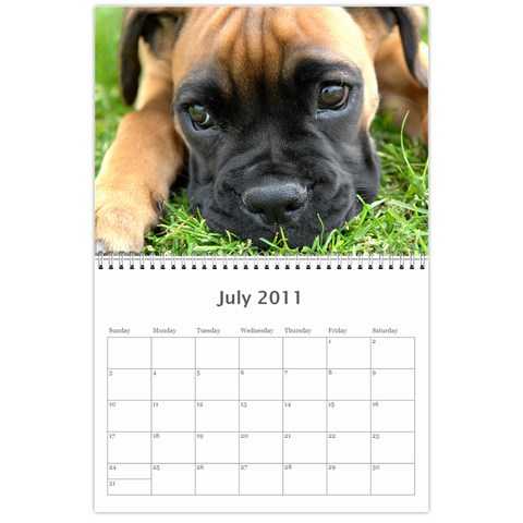 Chloes Calender By Melly Jul 2011