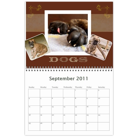 Chloes Calender By Melly Sep 2011