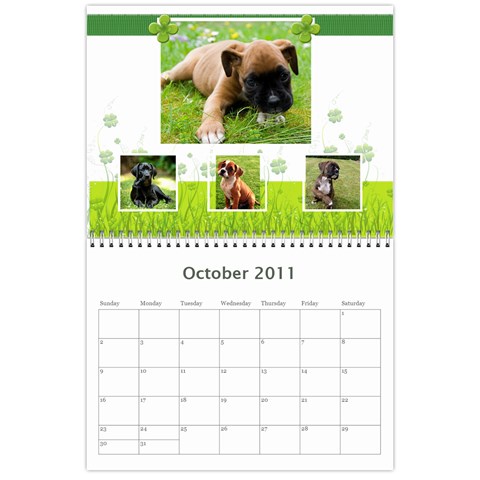 Chloes Calender By Melly Oct 2011
