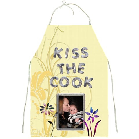 Kiss The Cook Apron By Lil Front
