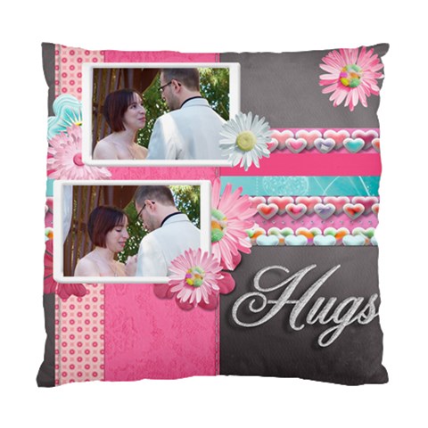 Hugs One Side Cushion Front