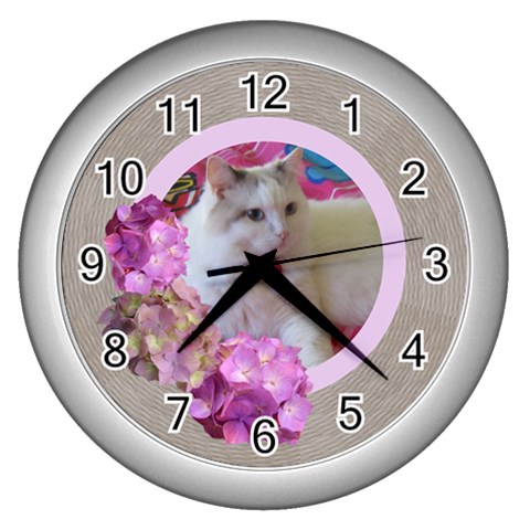 Time To Love Wall Clock By Deborah Front