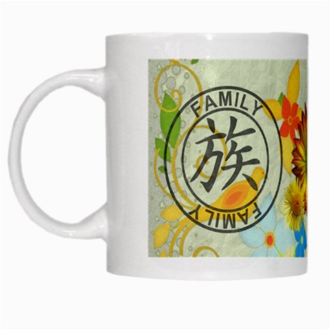 Family Japanese Symbol Mug By Lil Left