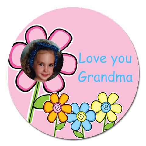 Love You Grandma Magnet By Deborah Front