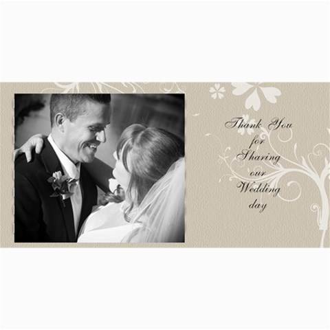 Wedding Cards By Lacy 8 x4  Photo Card - 2