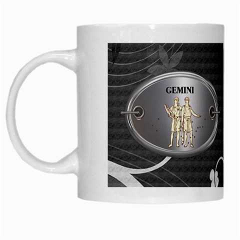 Gemini Zodiac Mug By Lil Left