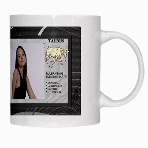 Taurus Zodiac Mug By Lil Right