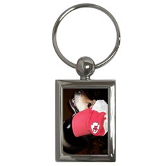 Dukey Chiefs Hat - Key Chain (Rectangle)