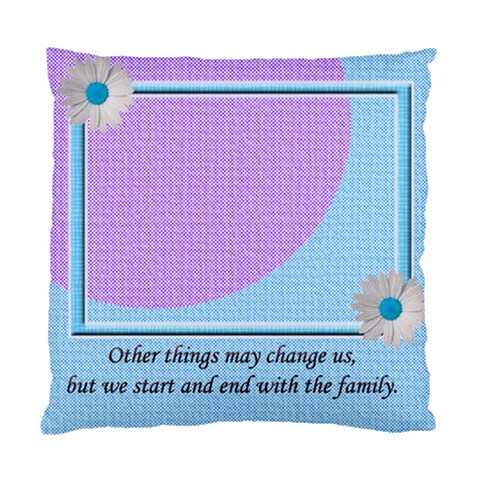 Family Cushion Case By Daniela Front