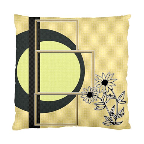 Sunflower Cushion Case By Daniela Back