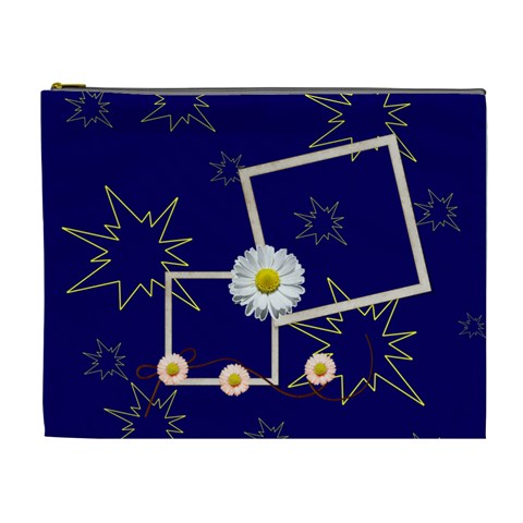 Daisys Cosmetic Bag Xl By Elena Petrova Front