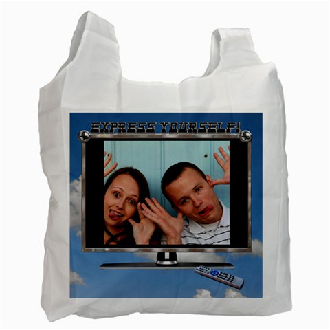 Express Yourself Recycle Bag By Lil Front