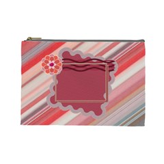 Red L cosmetic bag (7 styles) - Cosmetic Bag (Large)