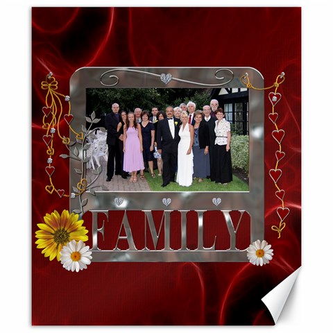 Family Love 20x24 Canvas By Lil 19.57 x23.15  Canvas - 1