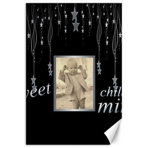 Sweet Child Of Mine 20 X 30 Unstretched Canvas By Catvinnat 19.62 x28.9  Canvas - 1