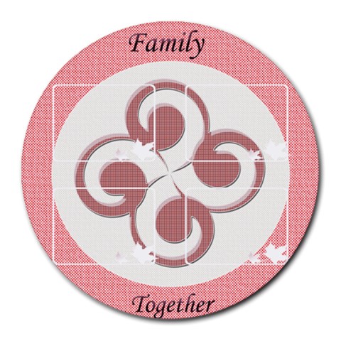 Family Together Mousepad By Daniela Front