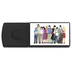 USB Flash Drive Rectangular (4 GB)