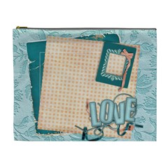 Love/Love Pop Custom Cosmetic Bag (XL) 