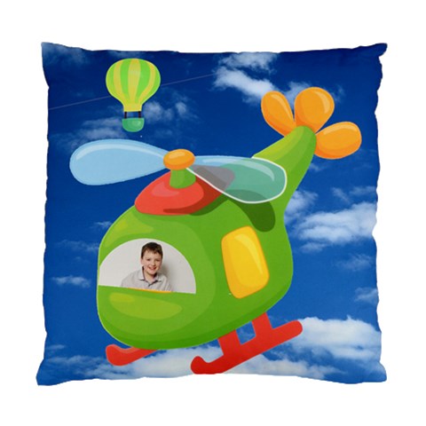 Helicoptor Pilot Single Sided Cushion By Catvinnat Front