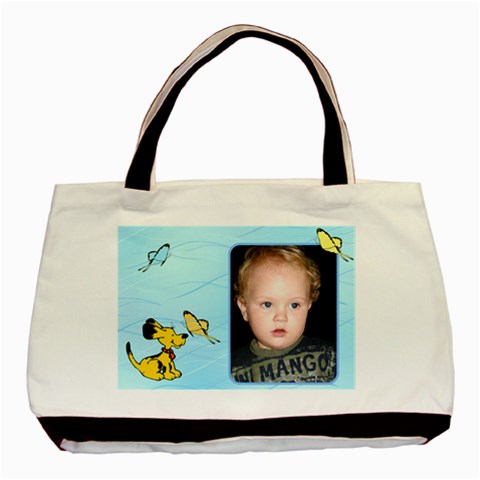 Butterfly Baby Tote Bag By Deborah Front