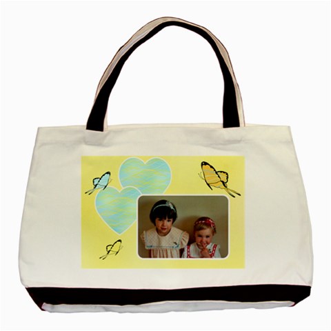 Love Sweet Butterflies Tote Bag By Deborah Front